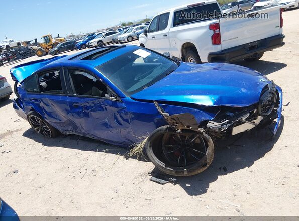 3MW49FS06P8C97022 2023 BMW M3 Blue Սարքավորումների վահանակի տեսք