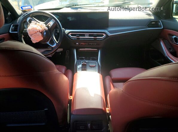 3MW49FS07P8D08111 2023 BMW M3 Черный Вид панели приборов