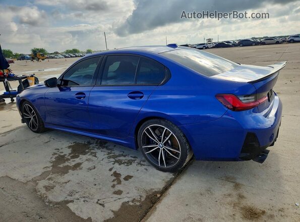 3MW49FS09P8D54524 2023 BMW M3 Blue უკანა მარცხენა