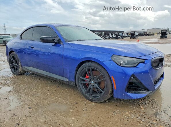 3MW53CM00R8E73812 2024 BMW M2 Blue წინა მარჯვენა