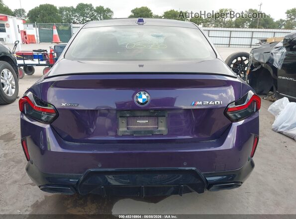 3MW53CM01P8C80811 2023 BMW M2 Purple 