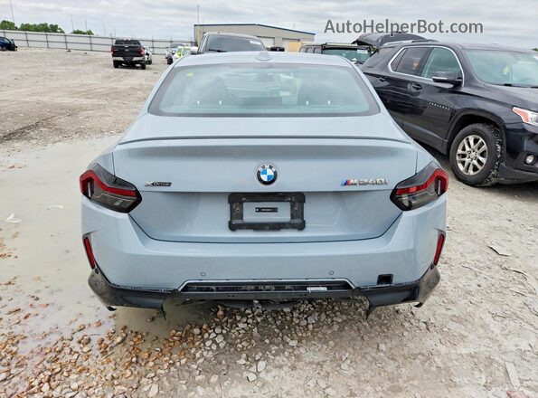 3MW53CM01R8E51544 2024 BMW M2 Gray Rear view