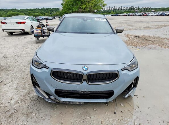 3MW53CM01R8E51544 2024 BMW M2 Gray Front view