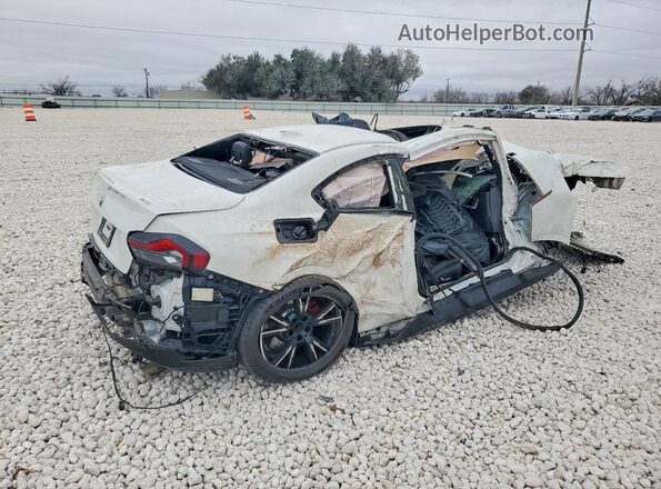 3MW53CM04P8D01165 2023 BMW M2 White Задня права чверть