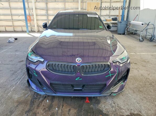 3MW53CM08P8C86847 2023 BMW M2 Purple Вид спереду