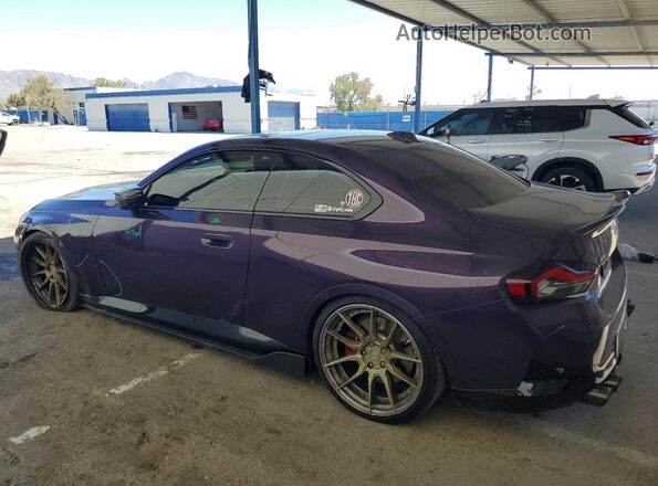 3MW53CM08P8C86847 2023 BMW M2 Purple Задня ліва чверть