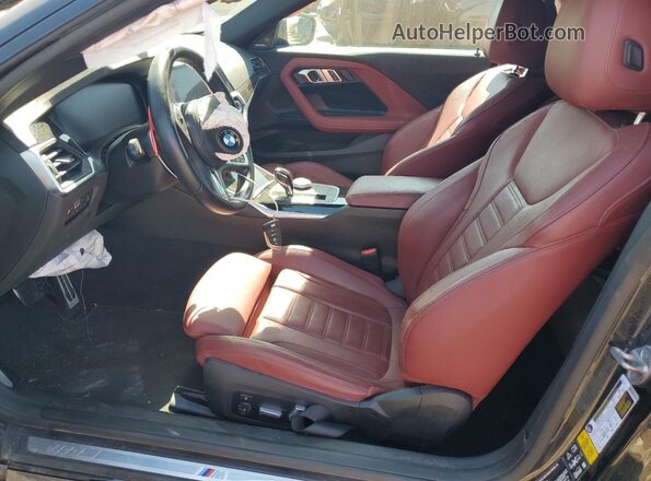 3MW53CM09N8C75580 2022 BMW M2 Black Սալոնի դիմացի տեսք