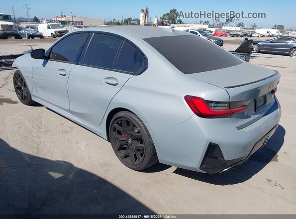 3MW59FT05S8F83200 2025 BMW M3 Gray Հետևի ձախ