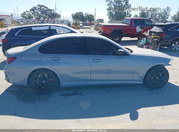 3MW59FT05S8F83200 2025 BMW M3 Gray Սալոնի 360 աստիճան տեսք