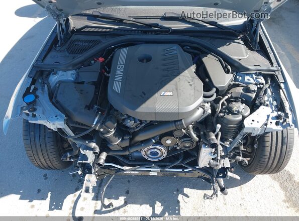 3MW59FT05S8F83200 2025 BMW M3 Gray Հետևի տեսք