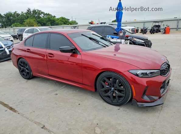 3MW59FT07S8F80542 2025 BMW M3 Red Przód prawy