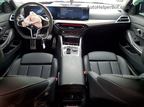 3MW59FT07S8F80542 2025 BMW M3 Red Widok deski rozdzielczej