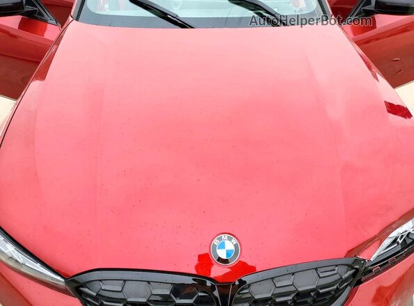 3MW59FT07S8F80542 2025 BMW M3 Red Widok wnętrza z tyłu