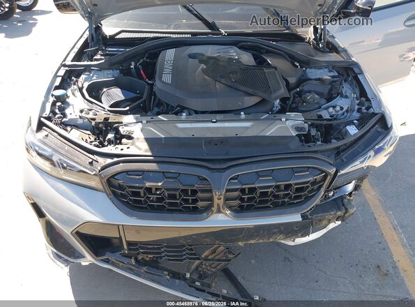 3MW59FT08S8F80100 2025 BMW M3 Blue უკანა ხედი