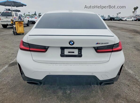 3MW59FT09S8F24764 2025 BMW M3 White Widok z tyłu