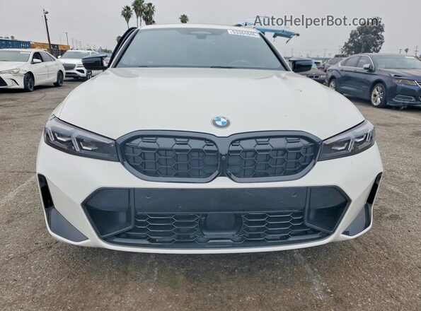 3MW59FT09S8F24764 2025 BMW M3 White Widok z przodu