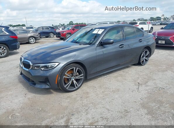 3MW5R1J00N8C69772 2022 BMW 3 SERIES Gray Przód lewy