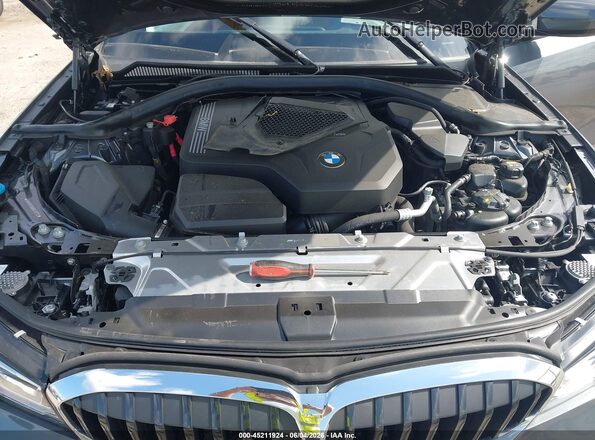 3MW5R1J00N8C69772 2022 BMW 3 SERIES Gray Widok z tyłu