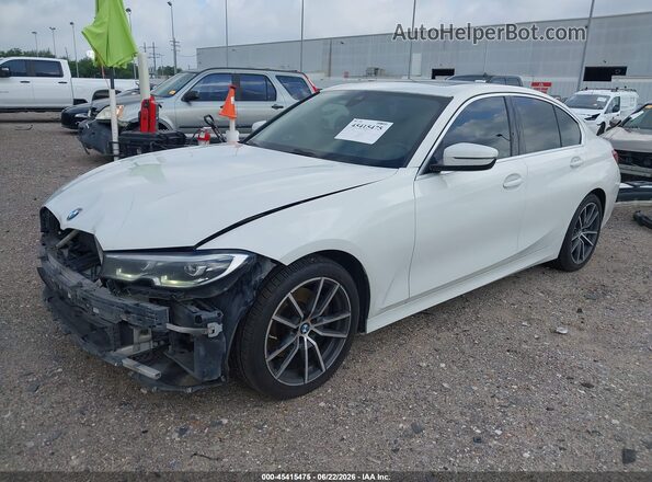 3MW5R1J01L8B04097 2020 BMW 3 SERIES White Vista tres cuartos delantera izquierda