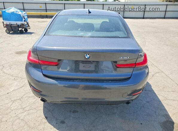 3MW5R1J01L8B06934 2020 BMW 3 SERIES Угольный Вид сзади