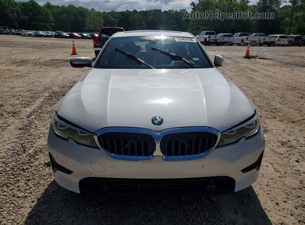 3MW5R1J01L8B43787 2020 BMW 3 SERIES White Widok z przodu