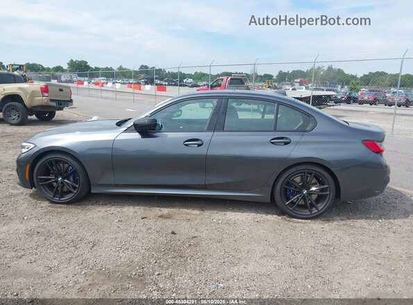 3MW5R1J03M8C10391 2021 BMW 3 SERIES Gray Սալոնի 360 աստիճան տեսք