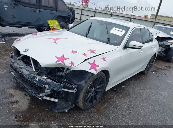3MW5R1J04L8B36803 2020 BMW 3 SERIES Белый Передняя левая четверть