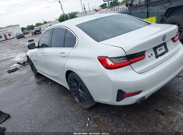 3MW5R1J04L8B36803 2020 BMW 3 SERIES Белый Задняя левая четверть