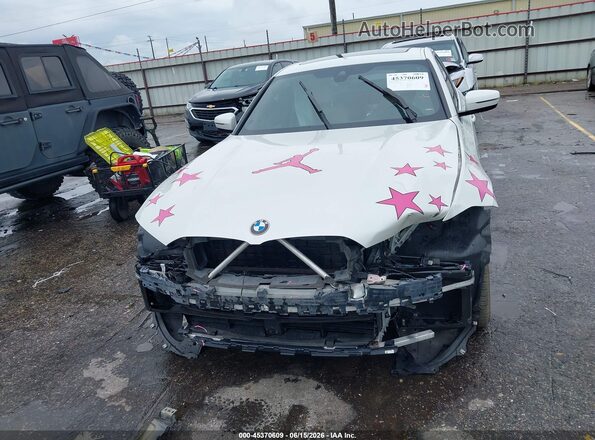 3MW5R1J04L8B36803 2020 BMW 3 SERIES Белый Вид задней части салона