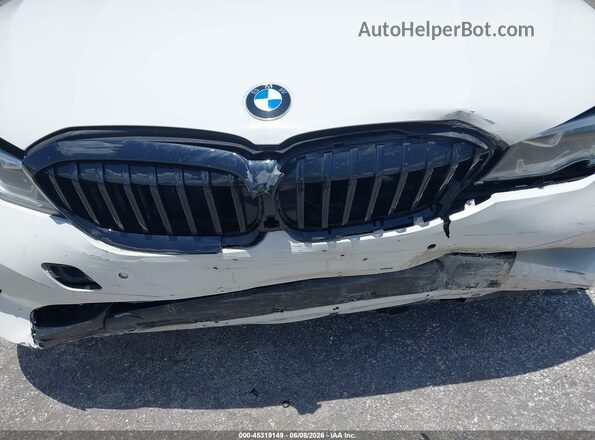 3MW5R1J04M8B85534 2021 BMW 3 SERIES White Front view