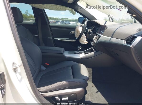 3MW5R1J04M8B85534 2021 BMW 3 SERIES White Front interior view