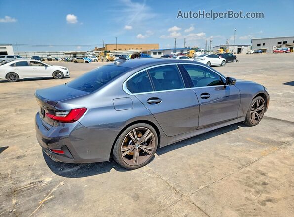 3MW5R1J04M8C08939 2021 BMW 3 SERIES Gray Rear right