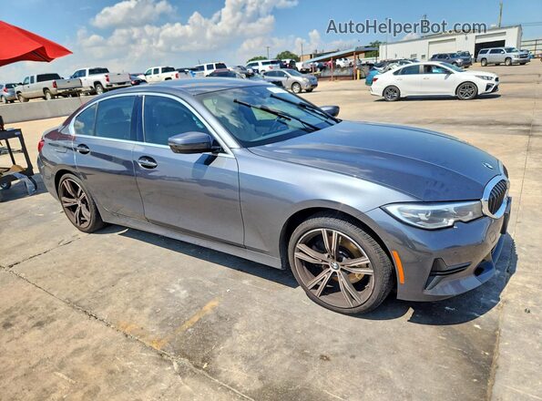 3MW5R1J04M8C08939 2021 BMW 3 SERIES Gray Front right