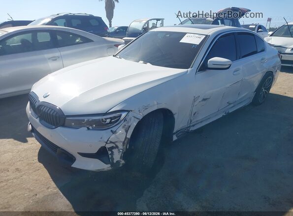 3MW5R1J05L8B32405 2020 BMW 3 SERIES Белый Передняя левая четверть