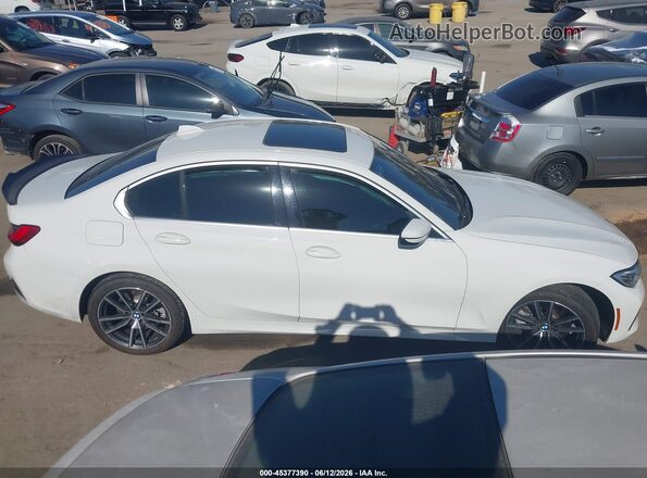 3MW5R1J05L8B32405 2020 BMW 3 SERIES Белый Вид задней части салона