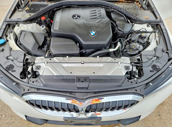 3MW5R1J06L8B04810 2020 BMW 3 SERIES White უკანა სალონის ხედი