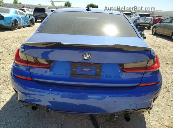 3MW5R1J06M8B65320 2021 BMW OTHER Blue Vista trasera
