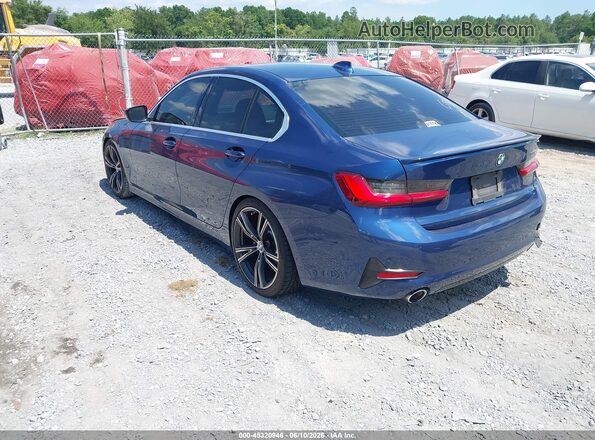 3MW5R1J06M8B90377 2021 BMW 7 SERIES Blue უკანა მარცხენა