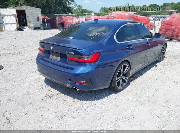 3MW5R1J06M8B90377 2021 BMW 7 SERIES Blue უკანა მარჯვენა