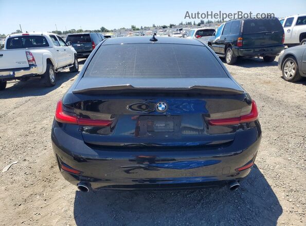 3MW5R1J06M8B91092 2021 BMW 3 SERIES Black Вид ззаду