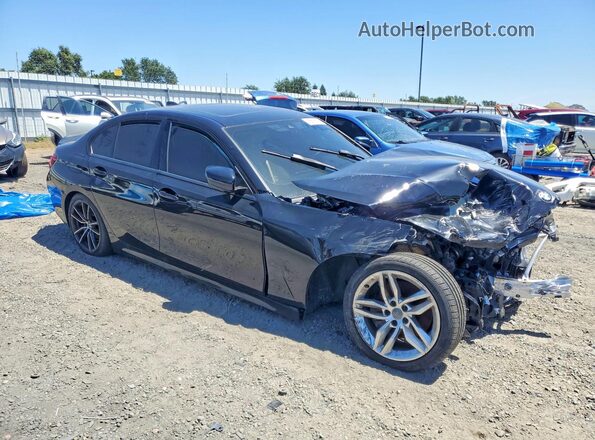 3MW5R1J06M8B91092 2021 BMW 3 SERIES Black Передня права чверть