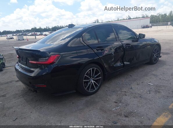 3MW5R1J09L8B21682 2020 BMW 3 SERIES Black Tył prawy