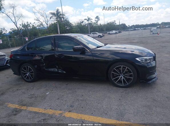 3MW5R1J09L8B21682 2020 BMW 3 SERIES Black Widok wnętrza 360 stopni