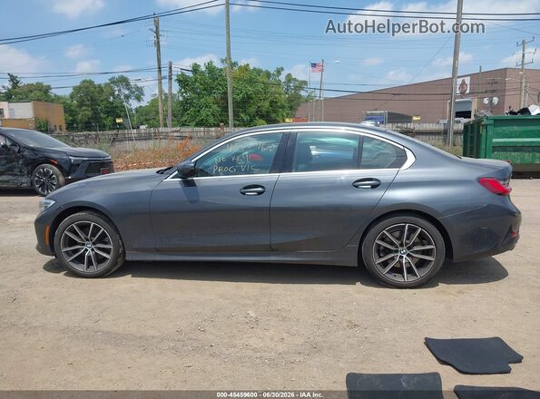 3MW5R7J01M8B81878 2021 BMW 3 SERIES Gray Սալոնի 360 աստիճան տեսք