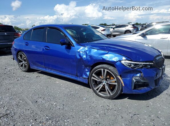 3MW5R7J02L8B13829 2020 BMW 7 SERIES Blue 
