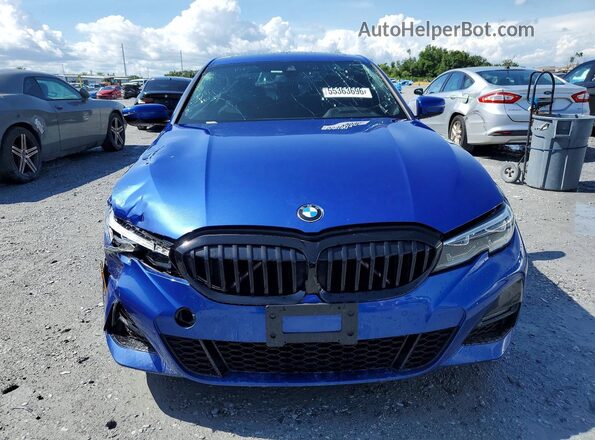 3MW5R7J02L8B13829 2020 BMW 7 SERIES Blue 