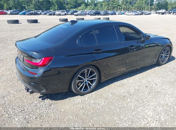 3MW5R7J03L8B10535 2020 BMW 3 SERIES Черный Задняя правая четверть