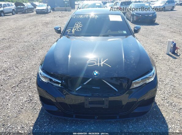 3MW5R7J03L8B10535 2020 BMW 3 SERIES Черный Вид щитка приборов