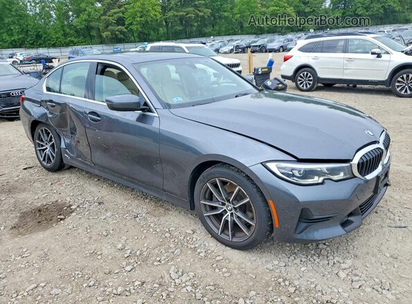 3MW5R7J03L8B11121 2020 BMW 3 SERIES Black Front right