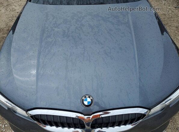 3MW5R7J03L8B11121 2020 BMW 3 SERIES Black Rear interior view